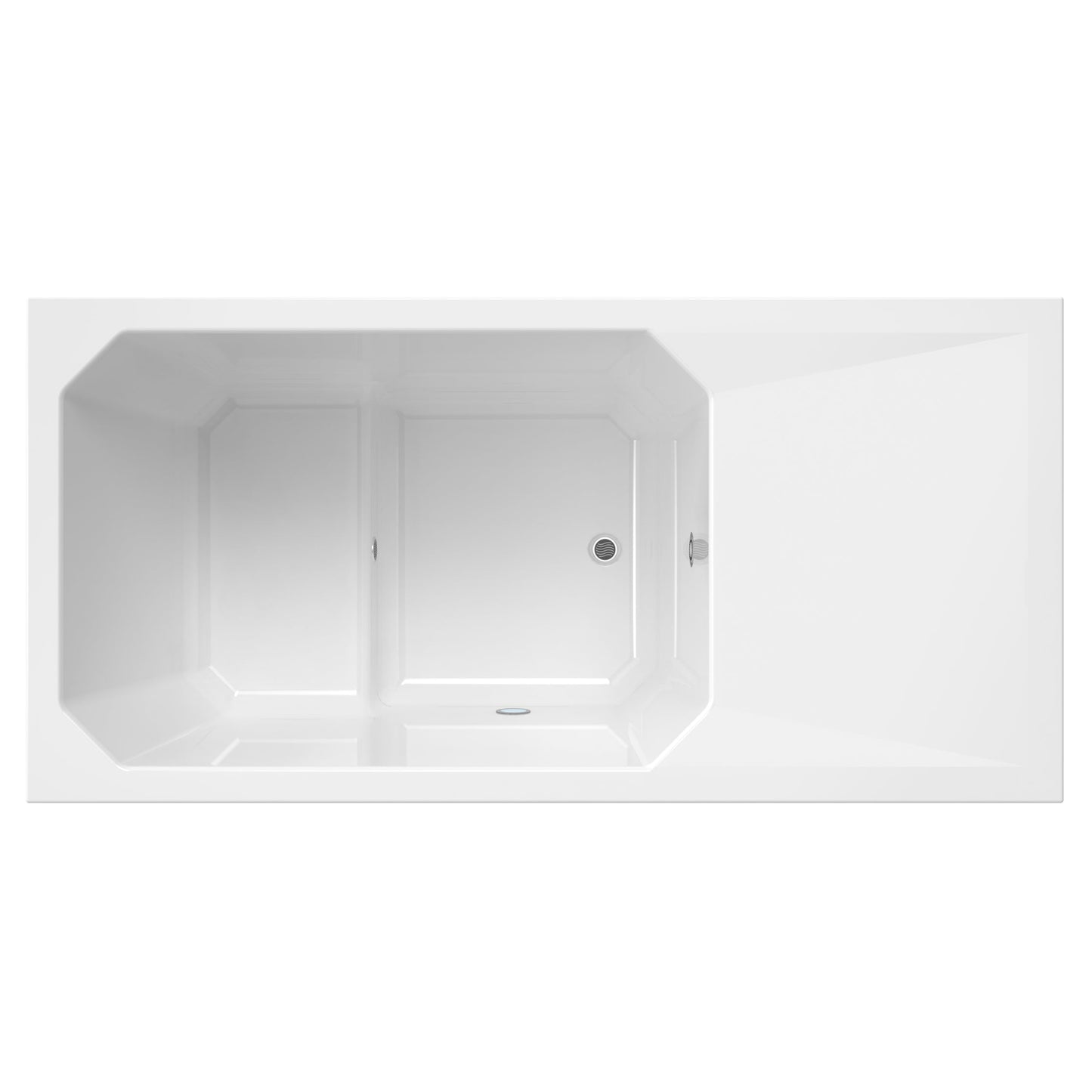 Luxury Cedar Oval Cold Plunge Tub with Stainless Steel Interior, Dual Covers, Easy Drainage, Steps & Headrest Included