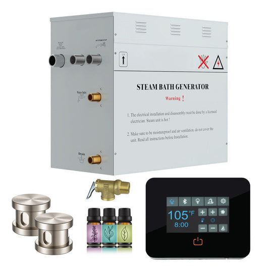 Builders Series Steam Bath Generator with QuickStart Technology and Digital Touchpad
